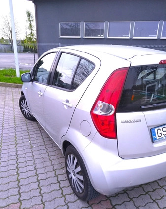 Suzuki Splash cena 10500 przebieg: 199000, rok produkcji 2009 z Słupsk małe 742